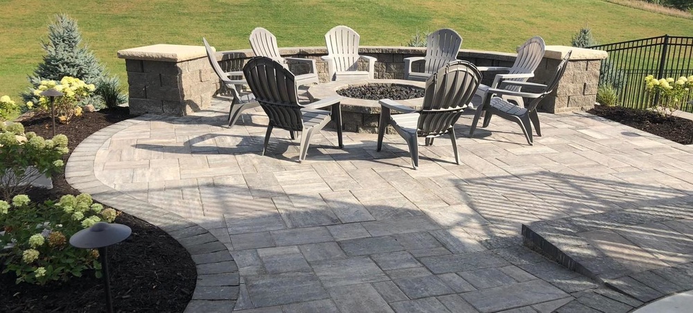 Concrete Edging Background